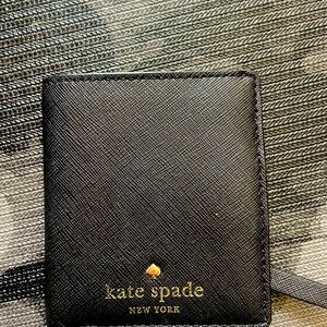 Kate Spade mini black wallet